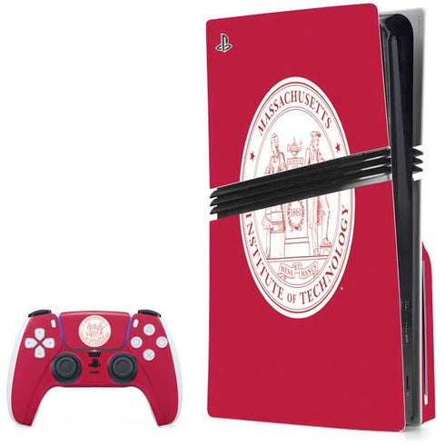 Massachusetts Institute of Technology MIT Seal PS5 Pro Disk Bundle  Skin